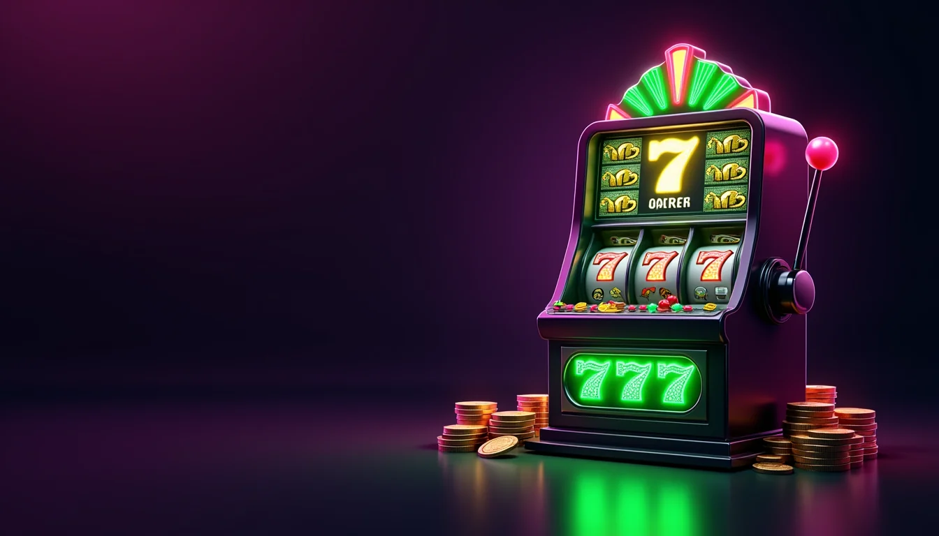 Slot game interface showing reels and paytable at akunjp login